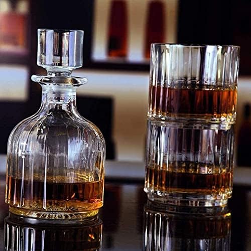 Derítő Whiskys Üveget Meghatározott Ital Bourbon Vagy Bor, magában Foglalja a 2 Whiskys pohár Likőr,Pálinka, Vodka, Derítő-default