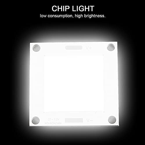 LIULDASHUN COB LED Panel, Chip Fény Panel, LED Chip Izzó, 12-14V 50W COB LED Integrált Chip Fény, Panel Izzó Lámpa DIY Projektor Floodlight(Fehér)