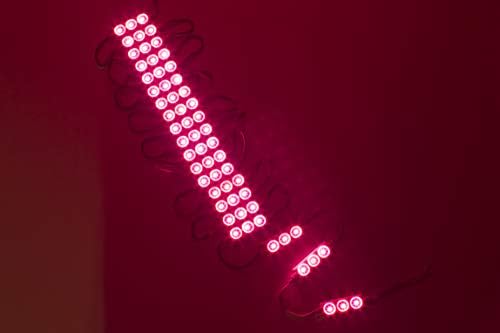 LEDUPDATES 40ft Kirakat hot Magenta Rózsaszín LED Modul 5630 a UL 12v AC Teljesítmény
