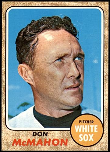 1968 Topps 464 Ne McMahon Chicago White Sox (Baseball Kártya) NM/MT+ White Sox