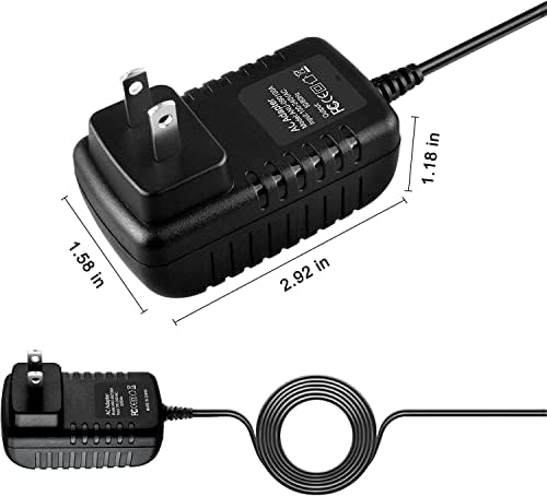 A fickó-Tech AC Adapter Töltő Kompatibilis a Szabad Szellem 420 Elliptikus 307090 30709.0 831.307090 Kábel