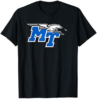 Middle Tennessee Állam Kék Raiders Ikon Hivatalosan Engedélyezett Póló