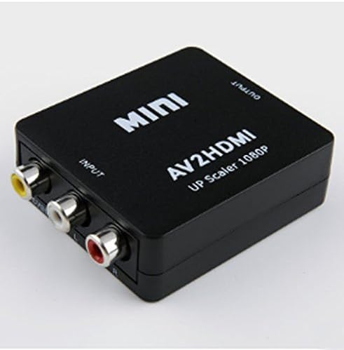 Mini RCA AV HDMI Átalakító Adapter Kompozit AV2HDMI Átalakító 1080P HDTV-DVD -