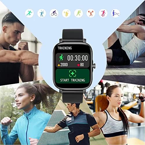 Intelligens Karóra Férfiaknak a Nők 2022, 1.69 inch Fitness Tracker Nézni Sport Smartwatch a pulzusszám Aludni Monitor, IP68 Vízálló