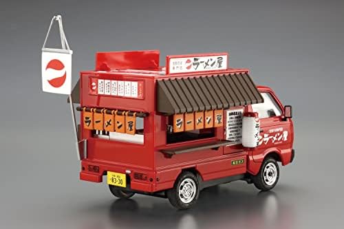 Aoshima Bunka Kyozai 1/24 Mobil Értékesítési Sorozat 10. Ramen Shop Műanyag Modell