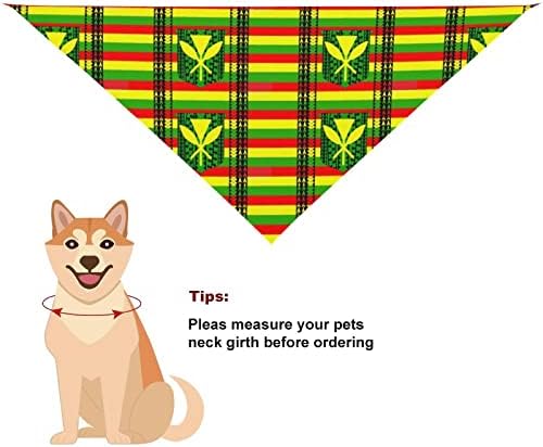 Törzsi Kanaka Maoli Zászló Pet Sál Háromszög Kutya Kendő Kendő Ajándék Nagy Közepes Kis Kutyák, Kiskutyák, Macska, Háziállat