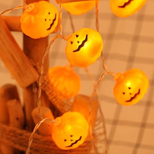 Halloween Tök Lámpás String Fények,dekorációról Esik String Lámpák 4Ft/10 LED Beltéri Kültéri Őszi Szüreti Buli, Fesztivál Haza Kerti
