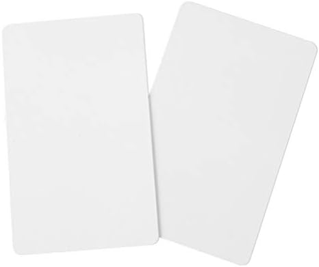 NUOBESTY Címkék 10 Db Kategória Üres MŰANYAG Kártyák Tag IC fehér Fehér Kategória Kerek Matrica