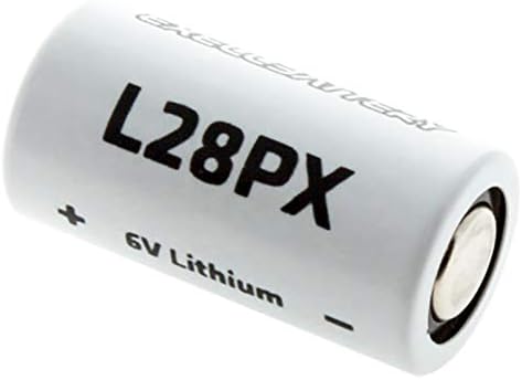 (3 Csomag) Exell L28PX 6V Lítium Elem K28L, 2CR11108, PX28L, 2CR1/3N, CR28L, 1406LC, L544, L544BP, V28PXL