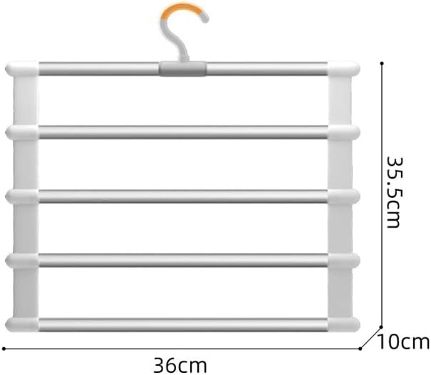 EYHLKM Hordozható Tároló Fogas Nadrág Rack Többfunkciós Tároló Állvány ( Szín : OneColor , Méret : 36*62.5 cm )