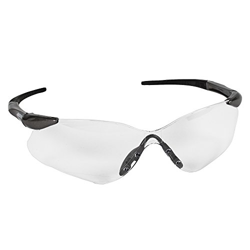 KleenGuard Nemesis VL Biztonsági Szemüveg (20470), Sportos keret nélküli Kivitel, UV-Védelem, karcálló, Világos Gunmetal Templomok (Csomag