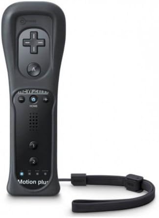 YORKING™ Új 2in1 Beépített Motion Plus Távoli, Nunchuck Controller for Nintendo Wii, valamint Wii U pedig Wii Mini Szilikon Esetben, Bőr(Fekete)