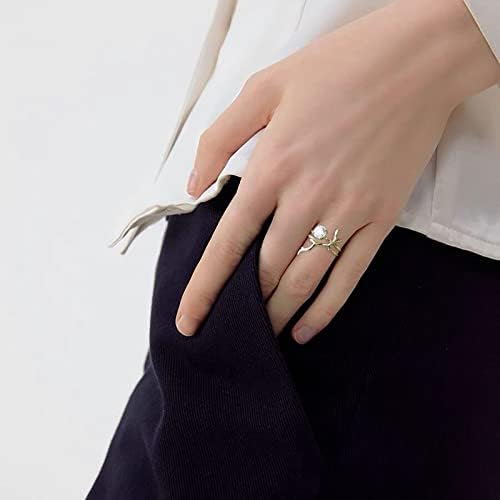 Bohém Gyűrűk a Nők, Egyszerű, Elegáns, Gyönyörű Design Gyűrűk Alkalmas a Különböző Alkalmakkor (Arany, 10号)