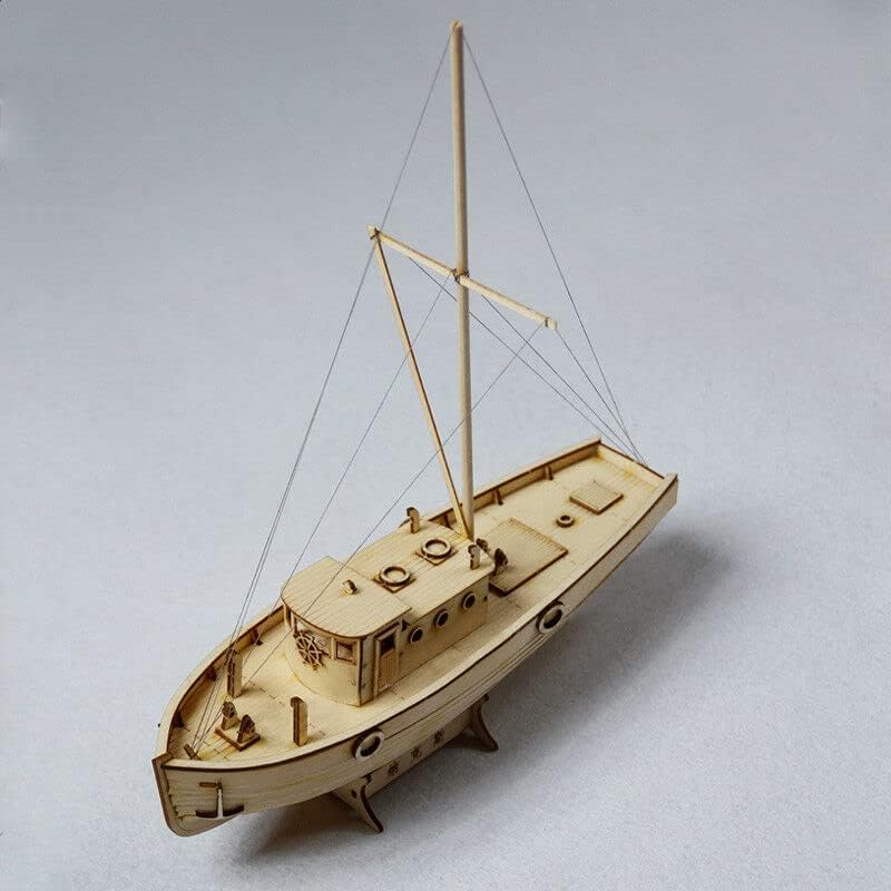 TEAFIRST Hajó Közgyűlés Modell DIY Készletek Fa Vitorlás 1:50 Léptékű Dekoráció Játék, Ajándék