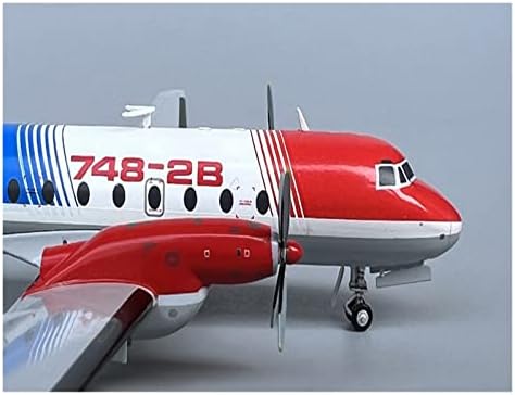 APLIQE Repülőgép Modell 1 / 200 Lh2274 a Brit Hs748 Repülőgép Modell G-BGJV Alufelni Gyűjtemény Modell Grafikus Kijelző