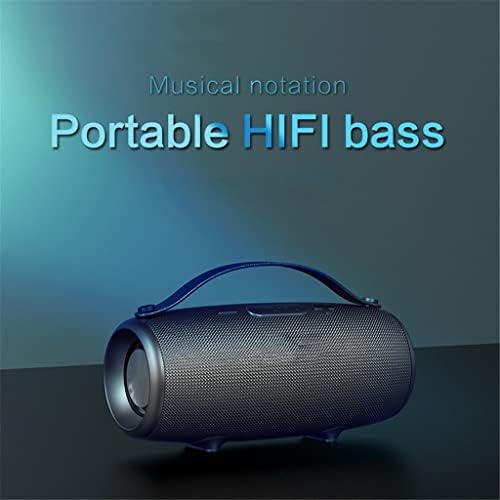 HNKDD Vízálló Hangszóró Hordozható Kültéri Mini Oszlop Hangszóró Sport HiFi Boombox Sztereó Fm Mélynyomó