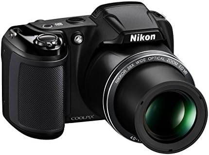 Nikon Coolpix L340 20.2 MP Digitális Fényképezőgép 28x Optikai Zoom 3.0-Inch LCD (Fekete)