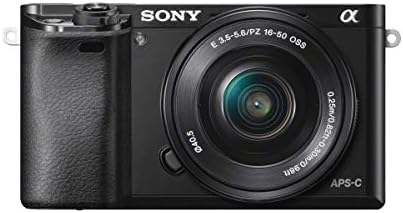 Sony Alpha a6000 tükör nélküli Digitális Fényképezőgép 24.3 MP TÜKÖRREFLEXES Fényképezőgép 3.0-Inch LCD (Fekete) w/16-50mm-es motoros