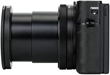 Kiwifotos LA-52RX100 Objektív Adapter Gyűrű A Sony Cyber-shot DSC-RX100 / RX100II / RX100III Kamera Objektív az 1 NIKKOR VR 10-30mm