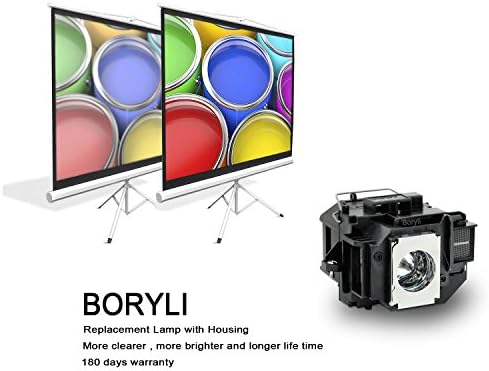Boryli ELPLP58 / V13H010L58 Csere Lámpa Ház EPSON X9/ S9 EB-W10/X10/S10