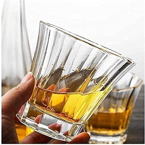 Derítő Meghatározott Whiskys Üveget Bor Palack Whisky Derítő, Poharak Meghatározott Kristály, 6 Üveg Pohár Díszdobozban A Férfiak Apa Férje