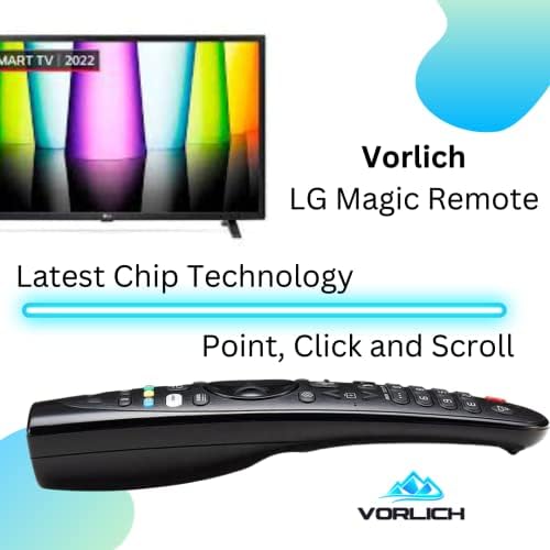 Vorlich® EGY-MR20GA Univerzális Távirányító LG Smart TV - hangvezérlés - Egérmutató Funkció - a Közvetlen Csere, az LG EGY-MR19BA (2019 Modell)