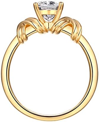 2023 Új Klasszikus Új Gyűrű, Esküvői Jegygyűrűt Retro Arany Női Egyes Strasszos Szőtt Minta Gyakorlat Divat Modern Fél Csillogó Luxus Nyugodt