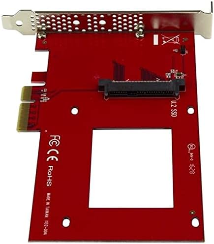 StarTech.com U. 2 PCIe Adapter - PCIe x4 - 2.5 U. 2 NVMe SSD - SFF-8639 PCIe Adapter - U. 2 SSD - PCIe SSD - U. 2 meghajtó (PEX4SFF8639)