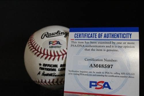 Ozzie Smith Aláírt Baseball Autogramot Auto PSA/DNS AM48597 - Dedikált Baseball