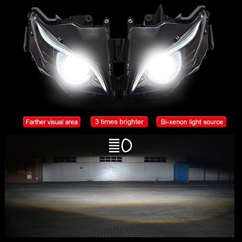 KT Sas Szeme LED Fényszóró Szerelvény CBR1000RR 2012- Fehér Sas Szeme Egyéni Módosított Motorkerékpár Sportbike Első