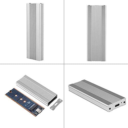SSD Esetben Külső SSD Burkolat Nagy Sebességű Átvitel Könnyű Ipari Felhasználásra(Ezüst)