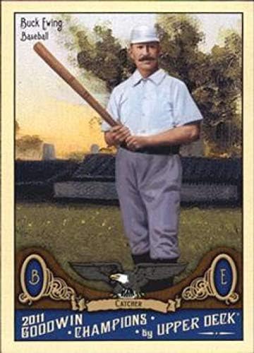 2011-es Felső szint Goodwin Bajnokok 181 Buck Ewing Baseball hírességek Csarnokába MultiSport MultiSport Kártya (SP - Rövid Nyomtatás)