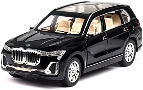 Méretarányos Autó Modell a BMW X7 TEREPJÁRÓ Alufelni Autó Modell Öntés Autó Dekoráció Hang, Fény Húzza Vissza Születésnapi Ajándék