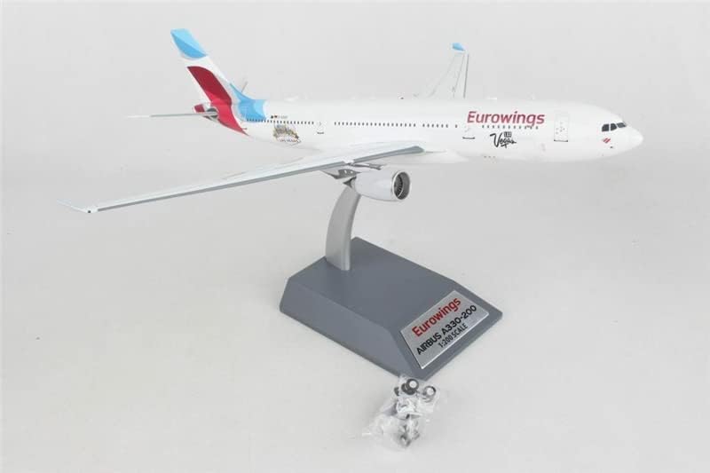 Fedélzeti 200 EUROWINGS Airbus A330-200 D-AXGF LAS Vegas állvánnyal Limited Edition 1/200 FRÖCCSÖNTÖTT Repülőgép Előre elkészített