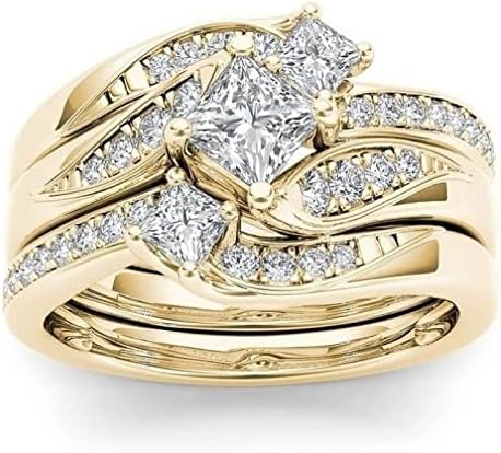 Gyanta Virág Gyűrű Női Ezüst Arany Ígéret Gyűrű Finom Design Csomót meg Gyémánt Divat Gyűrű Fény Luxus Minőségű Gyűrű, Ékszerek,