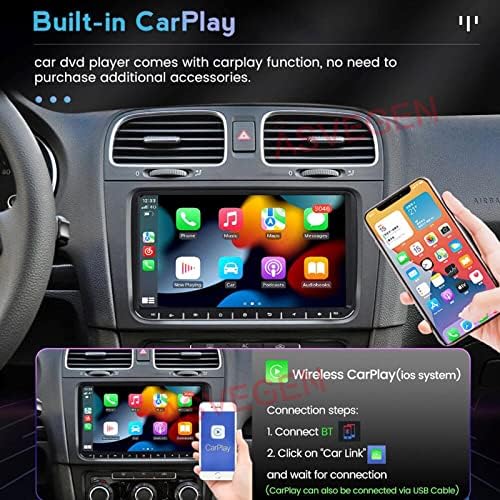 Android 9 Hüvelykes érintőképernyő Autó Rádió Chevrolet Camaro 2010-2015, GPS Navigáció 4GB+64 gb-os Támogatás Carplay/Bluetooth/4G/DSP