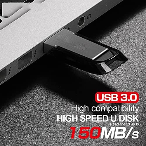 n/USB 3.0 pendrive 16GB 32GB 64GB 128GB Memory Stick Pen drive-ok Flashdisk Lemez, pendrive Adattároló Eszköz PC (Méret : 128 GB)