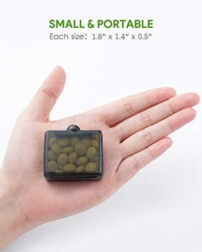Kis Zseb Tabletta Esetben(3 Csomag), Barhon Napi Egyetlen Tabletta Doboz Szervező Hordozható Táska Utazás, Egy Nap Mini Tabletta
