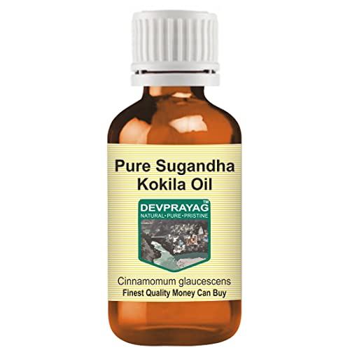 Devprayag Tiszta Sugandha Kokila Olaj (Cinnamomum glaucescens) 5ml (0.16 oz)