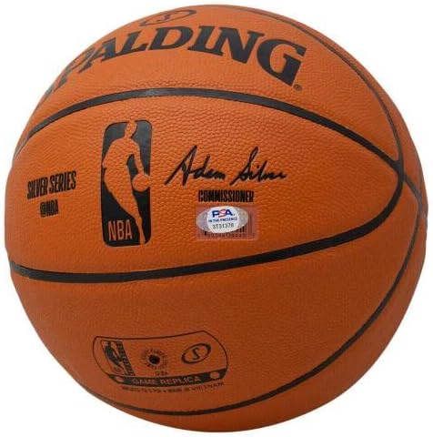 Jerry West Aláírt Lakers Spalding Replika Kosárlabda HOF A Fekete PSA/DNS - Dedikált Kosárlabda