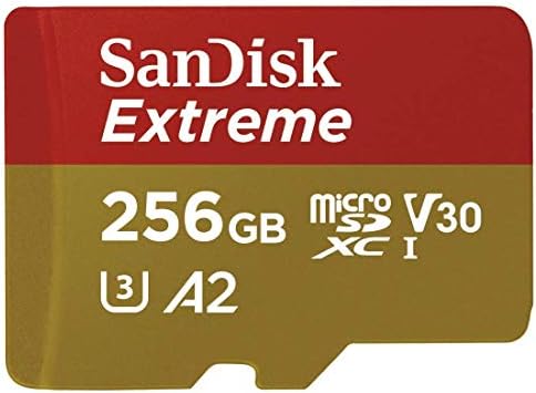 SanDisk Extreme 256 gb-os MicroSD Memóriakártya Működik a DJI Drón Sorozat Mavic 3 Klasszikus (SDSQXAV-256G-GN6MN) V30 A2 4K UHD