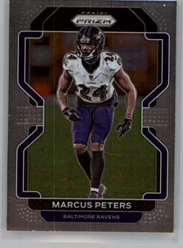 2021 Panini Prizm 287 Marcus Peters Baltimore Ravens NFL Labdarúgó-Trading Card
