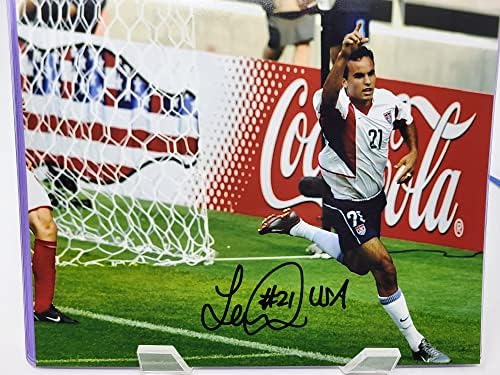 Landon Donovan aláírt 8x10 Fotó LA Galaxy-világbajnokság AMERIKAI Futball-Legenda