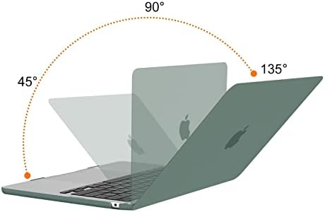 MOSISO Kompatibilis MacBook Air 13.6 hüvelyk Esetben 2022 Kiadás A2681 M2-es Chip, Műanyag Kemény Héj burkolata&Poliészter Multifunkcionális