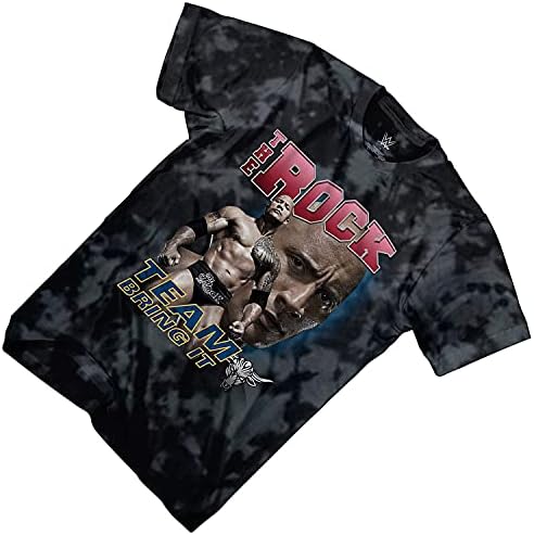 WWE Férfi A Rock Póló - A Brahma Bull Szupersztár Tee - Dwayne Johnson Világ Birkózó Bajnok, T-Shirt