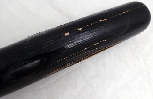 Gazdag Amaral Dedikált Fekete kolbásza P89 Játék Használt Bat-Seattle Mariners Repedt SKU 214055 - Dedikált MLB Denevérek