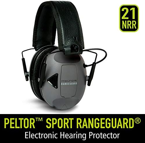 3M Biztonsági Peltor Sport RangeGuard Elektronikus hallásvédő eszköz, fülvédő, NRR 21 dB & Howard Leight by Honeywell Genesis Éles-Lövöldözős
