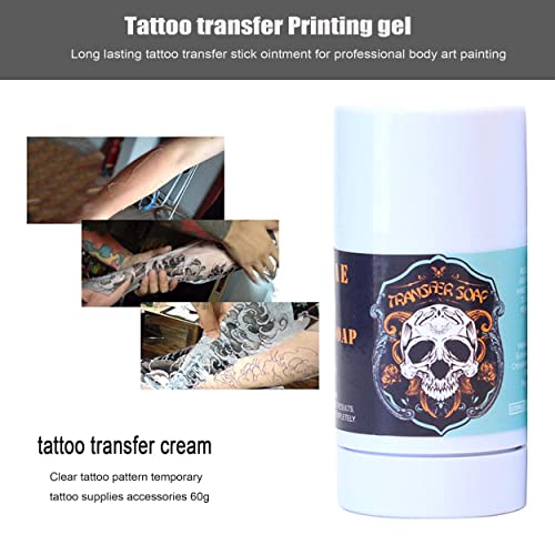 Tetoválás át Krém, Világos, Tetoválás Minták Ideiglenes Tetoválás Készletek Tartozékok 60g Tetoválás át Nyomtatás Gél Tartós