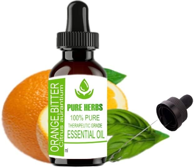 Tiszta Gyógynövények, Narancs,Keserű (Citrus aurantium) Pure & Natural Therapeautic Minőségű illóolaj Cseppentő 100ml