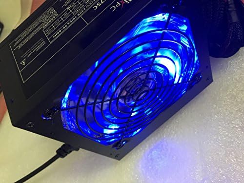 KDMPOWER MI-X8775CD 750W Csendes, Nagy Ventilátor, Grill Kék LED Szerencsejáték-ATX Tápegység